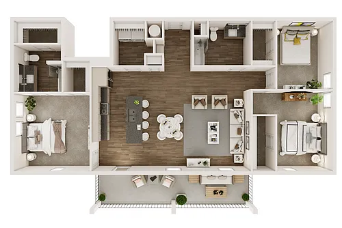 Floor plan C3
