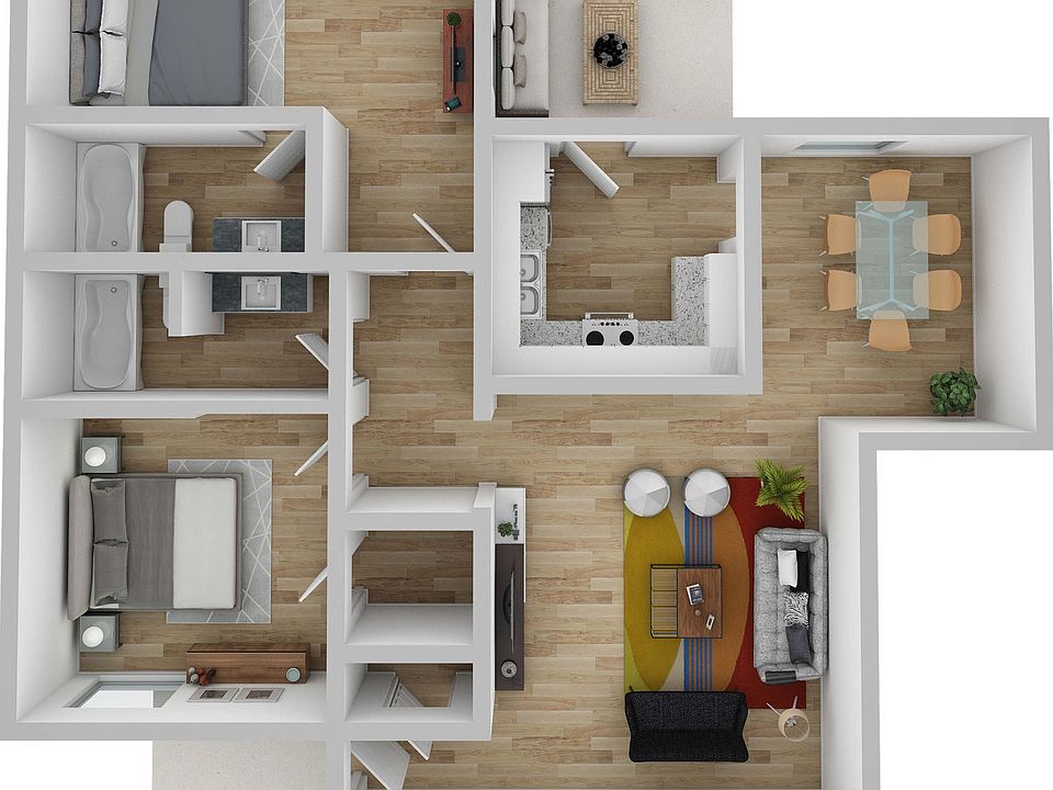 2nd image of 4046 Woodland Park Blvd #151
