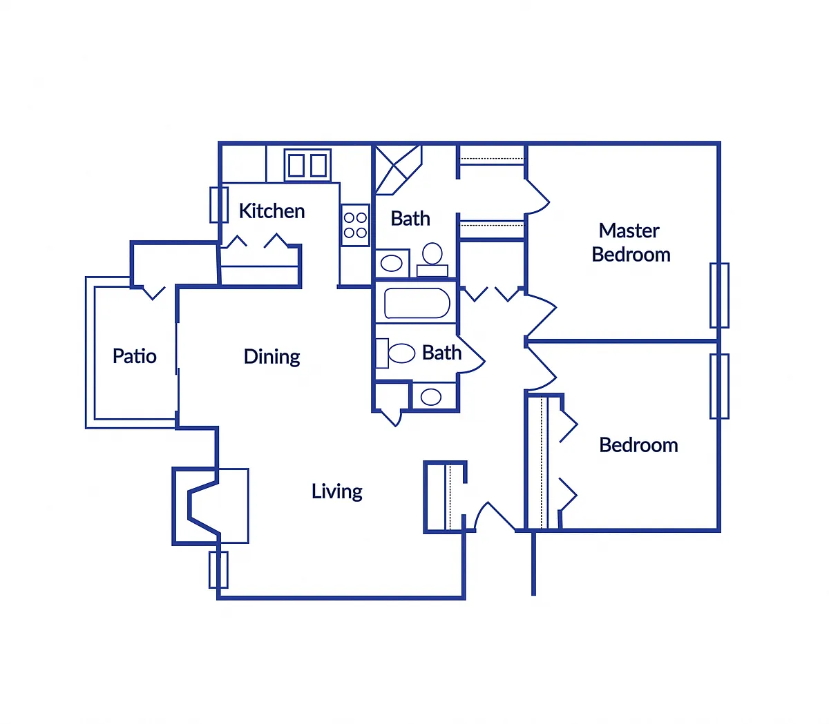 Floor plan B2