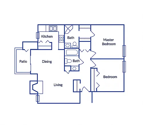 Floor plan B2