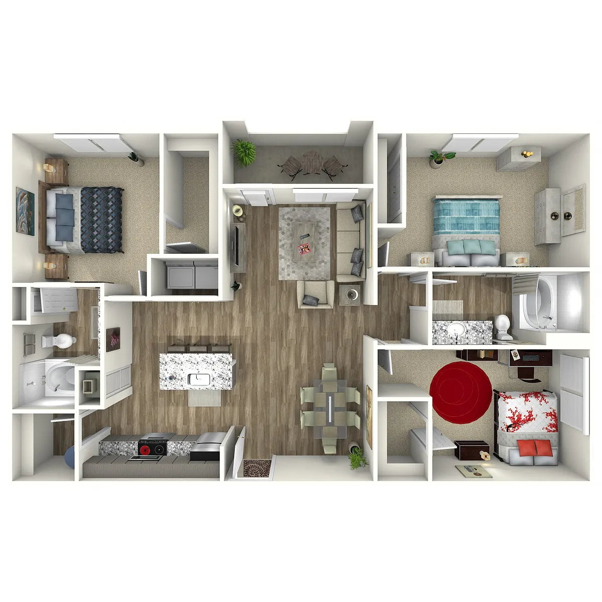 Floor plan Tribeca