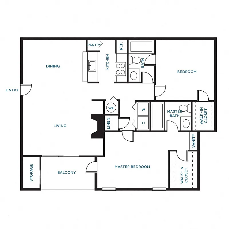 Floor plan Dogwood