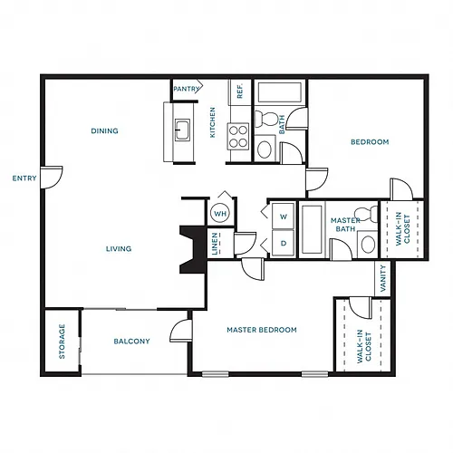Floor plan Dogwood