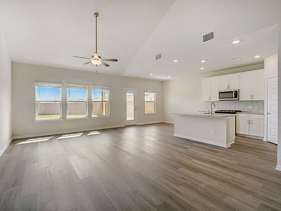 This open-concept layout is great for hosting family and friends.