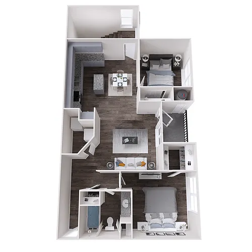 Floor plan B1 Canyon Classic