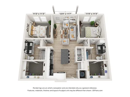 Floor plan B1