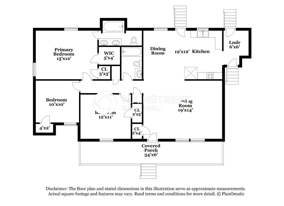 Floor Plan - 403 W Jones Ave