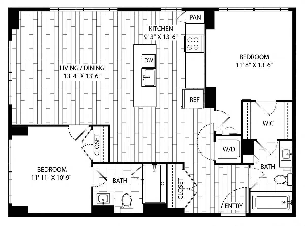 Floor plan Tan Oak