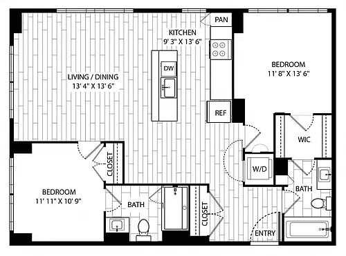 Floor plan Tan Oak