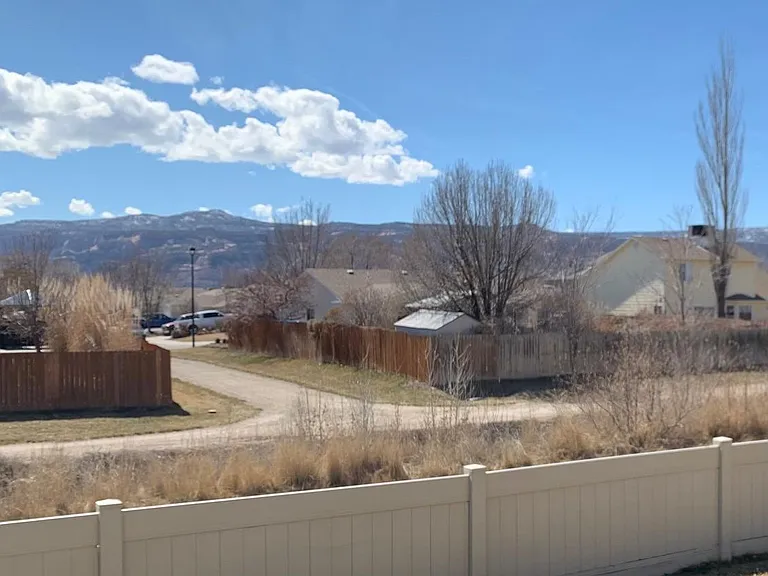 Colorado National Monument View from the back porch in late autumn