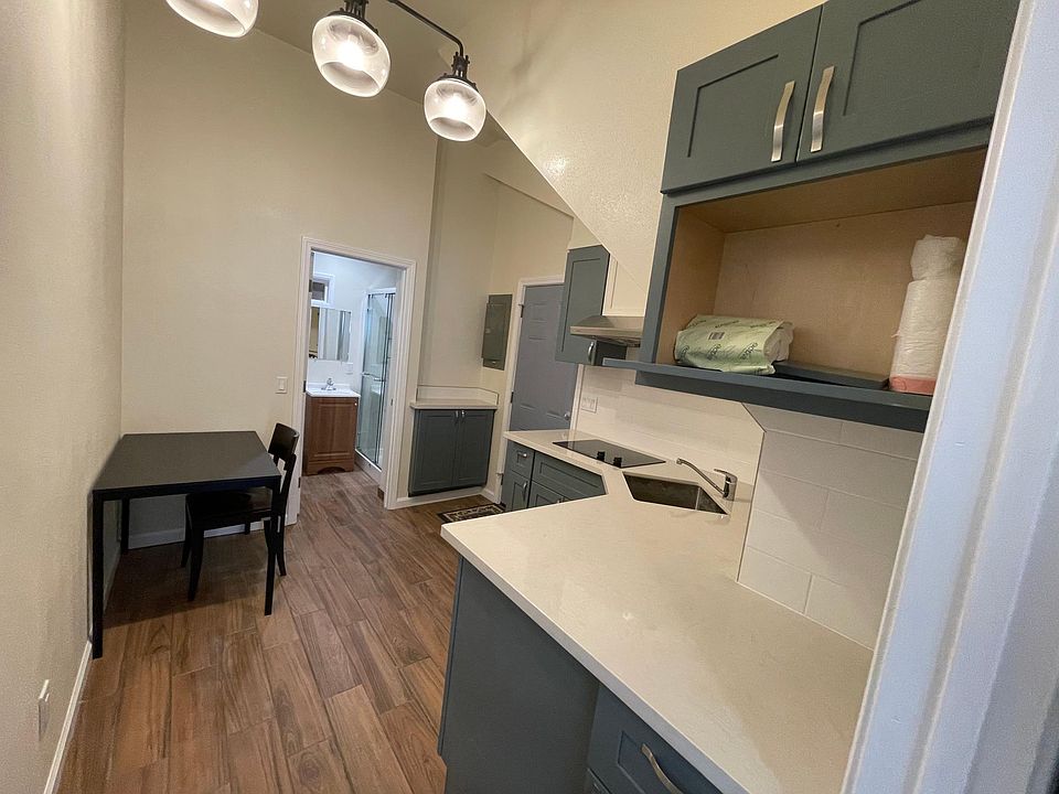 kitchen with dining table
