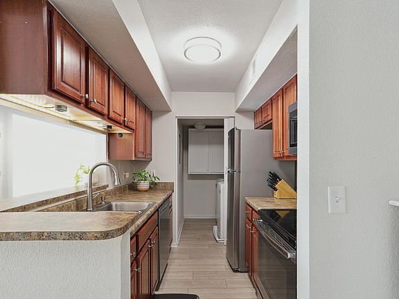 All new Whirlpool stainless steel appliances.