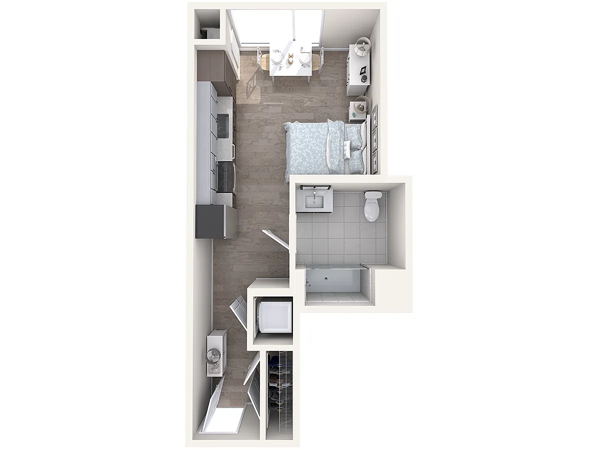 Floor plan Watermark B1-S15