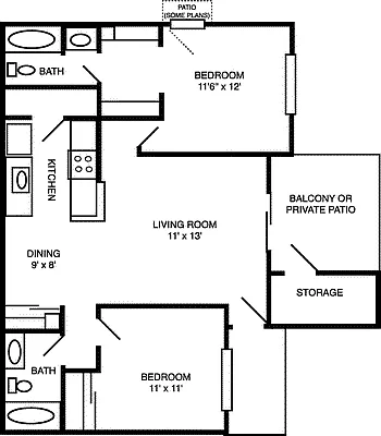 Floor plan Madrone