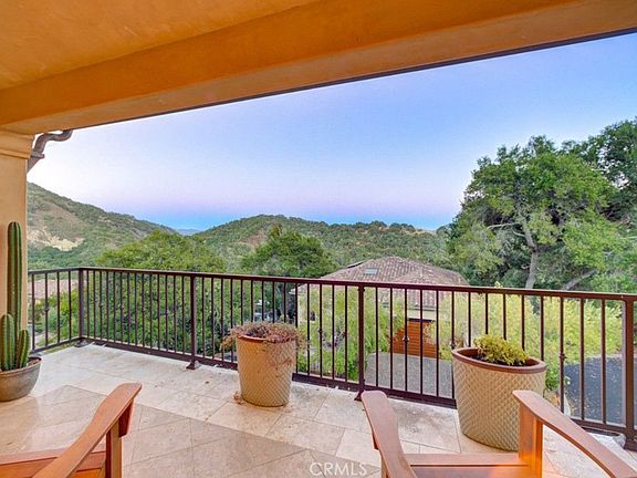 Stunning canyon and ocean-view panorama from the upstairs balcony