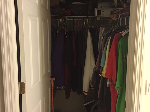 His closet in Master bedroom
