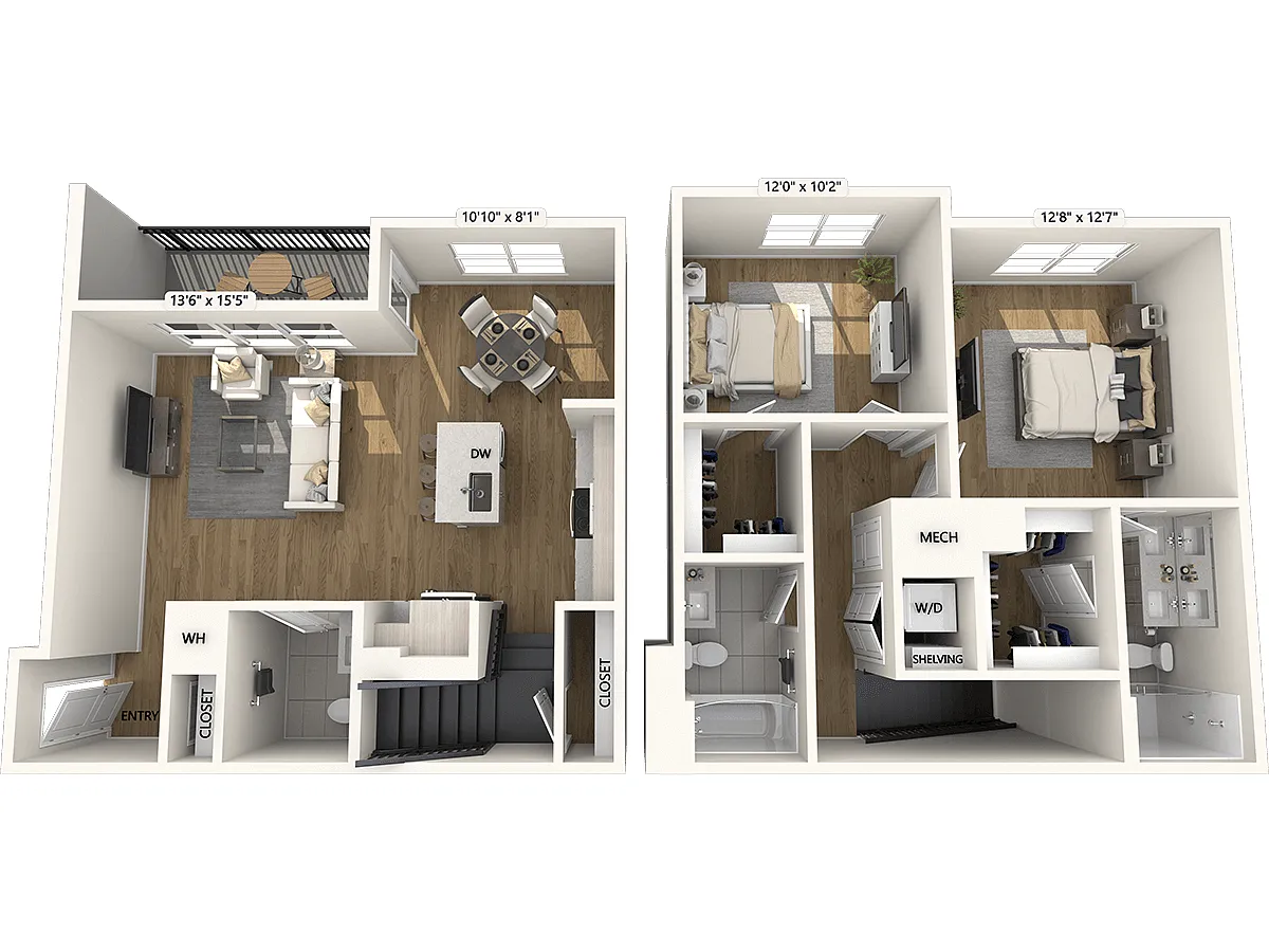 Floor plan B4-Upgrade Collection