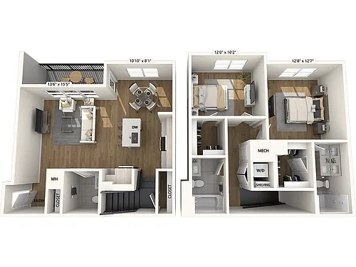 Floor plan B4-Upgrade Collection