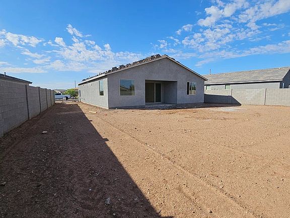 Back exterior elevation