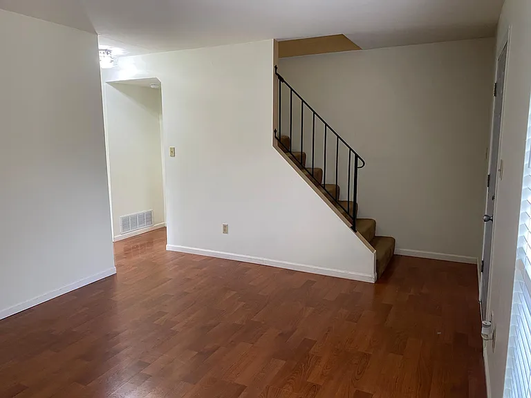 Living area on main level