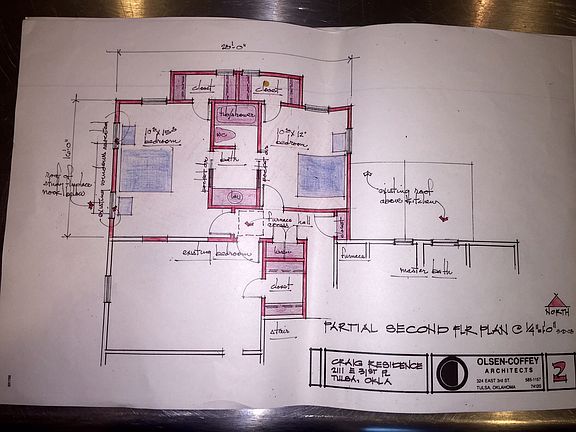 Upstairs proposed addition