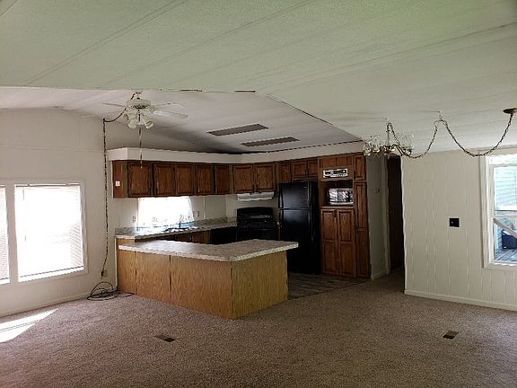 Living area view of Kitchen