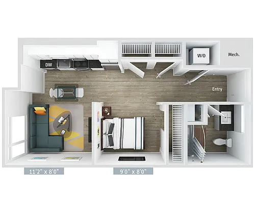 Floor plan S2-505-Urban