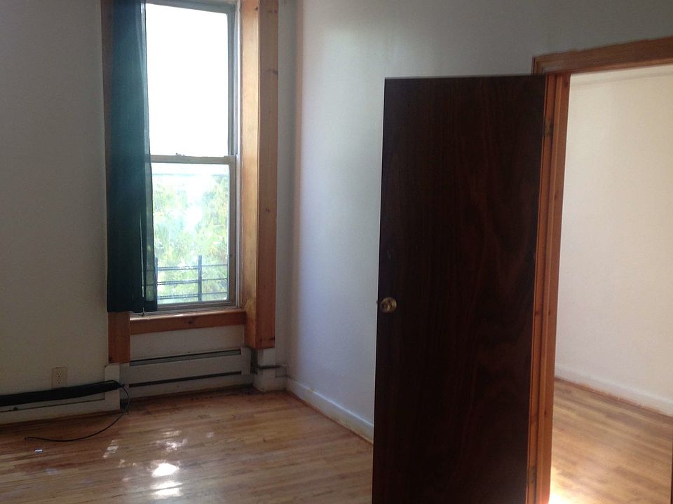 Bedroom, with office to the right