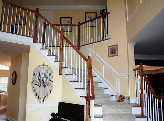 Elegant Two Story foyer