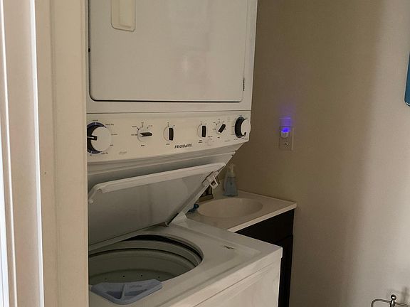 Washer and dryer first floor