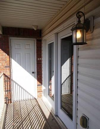 Patio or Porch with Storage Closet