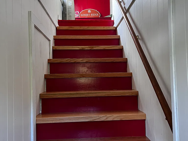 STAIRS TO THE SECOND FLOOR APARTMENT