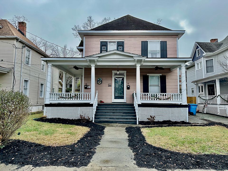 Welcome to 422 Woods Ave SW #A! Entire First Floor Apartment in a Two Unit Building! Approximately 1,135 Square Feet! Designated Front Porch Sitting Area! New Outdoor Ceiling Fans and Solar Lights!