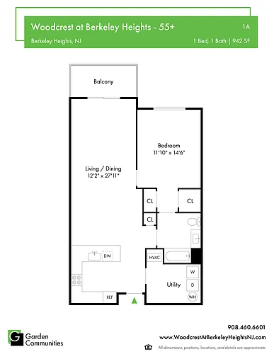 Floor plan $4.07/sq.ft. - 1A