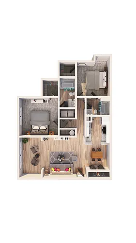 Floor plan B2D
