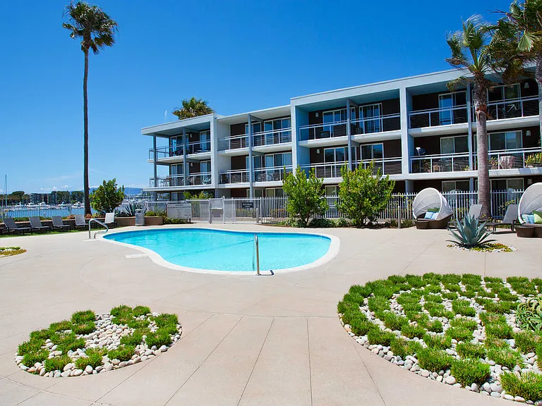 One of Two Swimming Pools