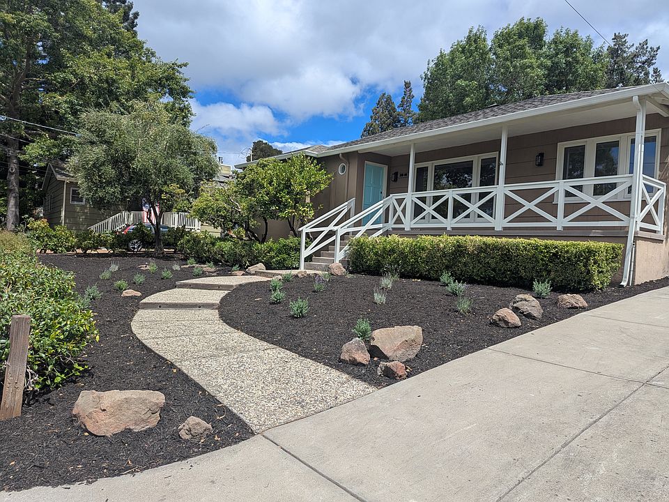 House from the driveway