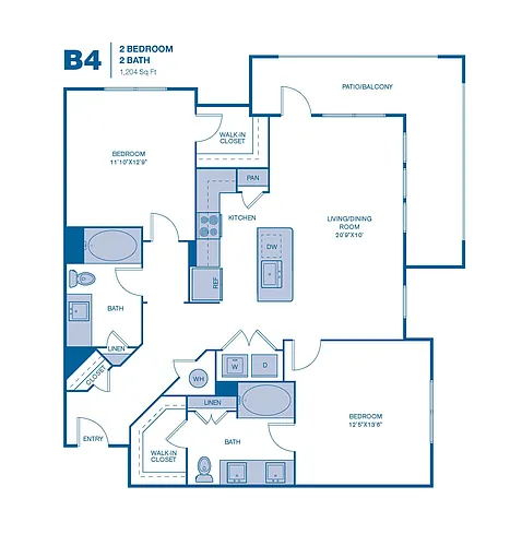 Floor plan B4