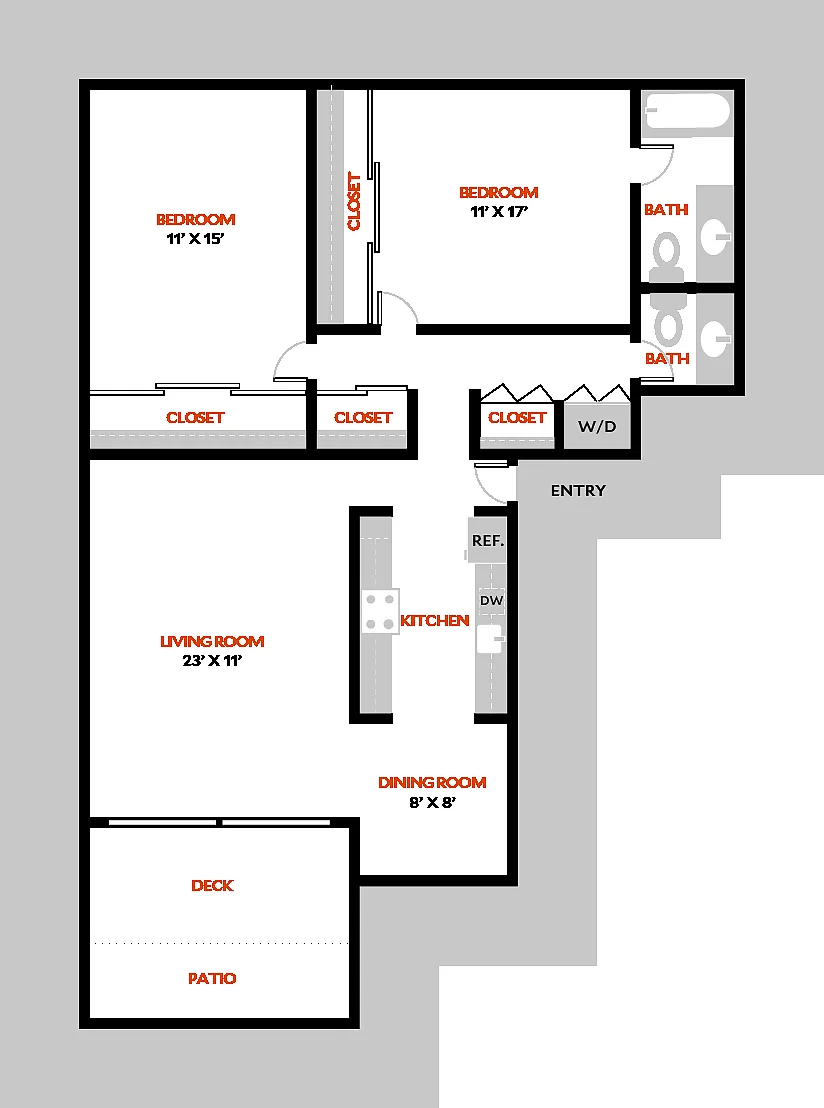 Floor plan Plan 2A
