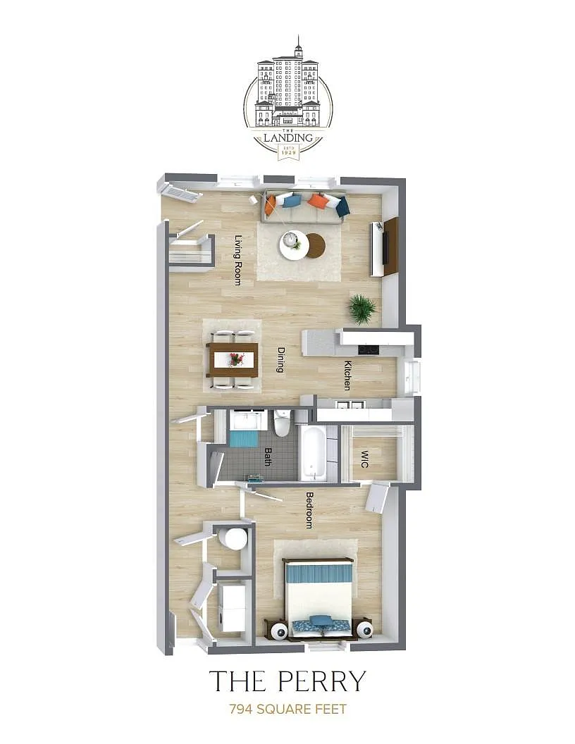 Floor plan The Perry