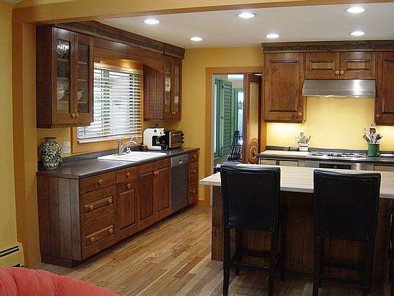 custom alder cabinets