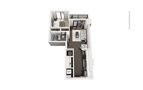 Floor plan Highrise A1