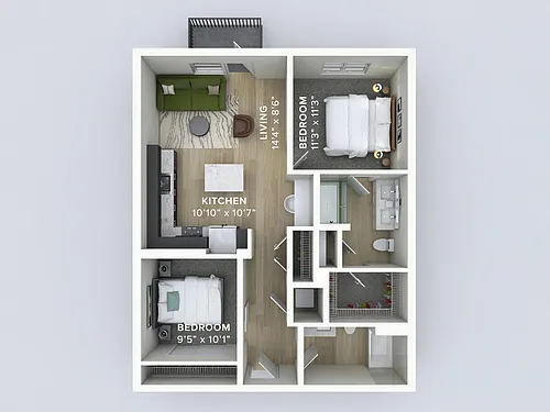 Floor plan B02