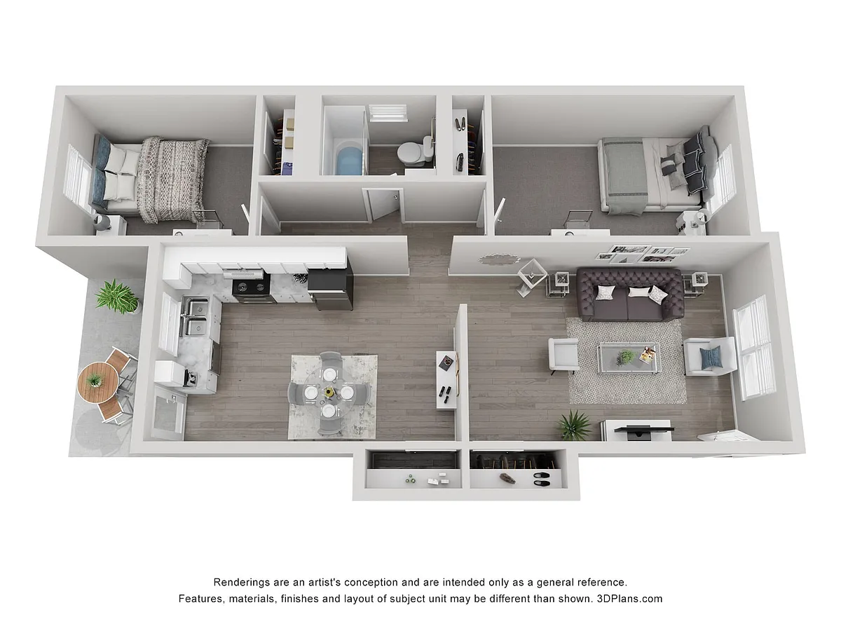 Floor plan B6