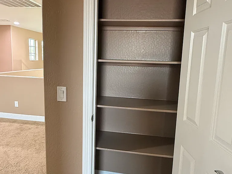 linen closet between bedrooms #3 & #4