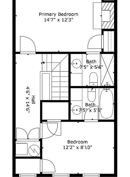 2nd Floor - floor plan