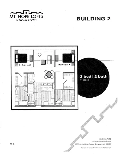 Floor plan 2/2 1170