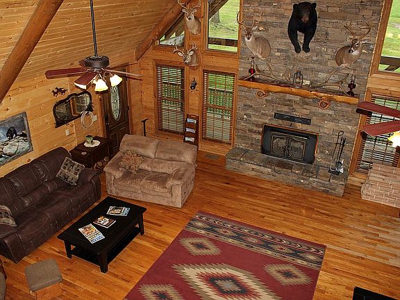 Loft view of Living Room