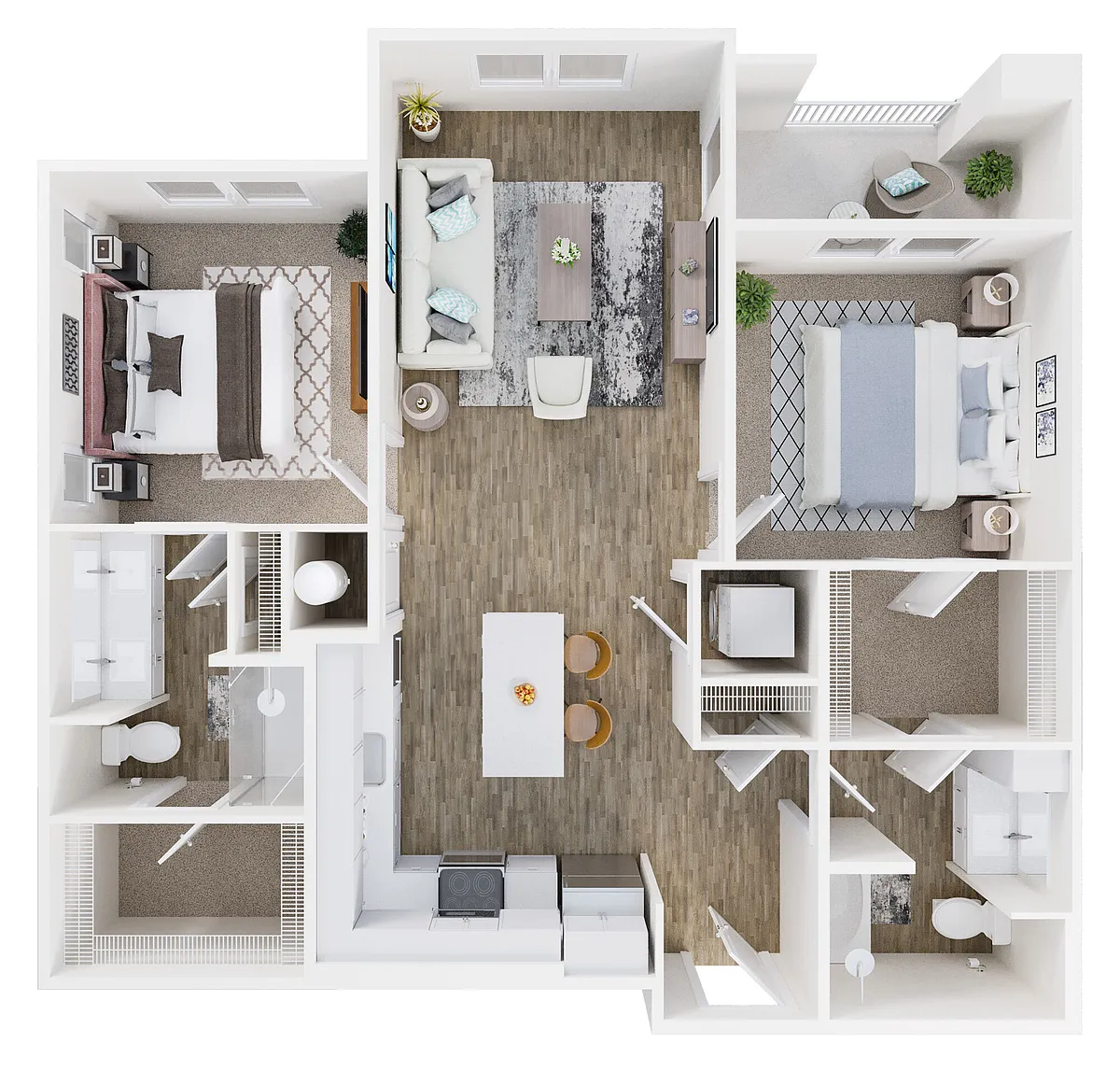 Floor plan B1