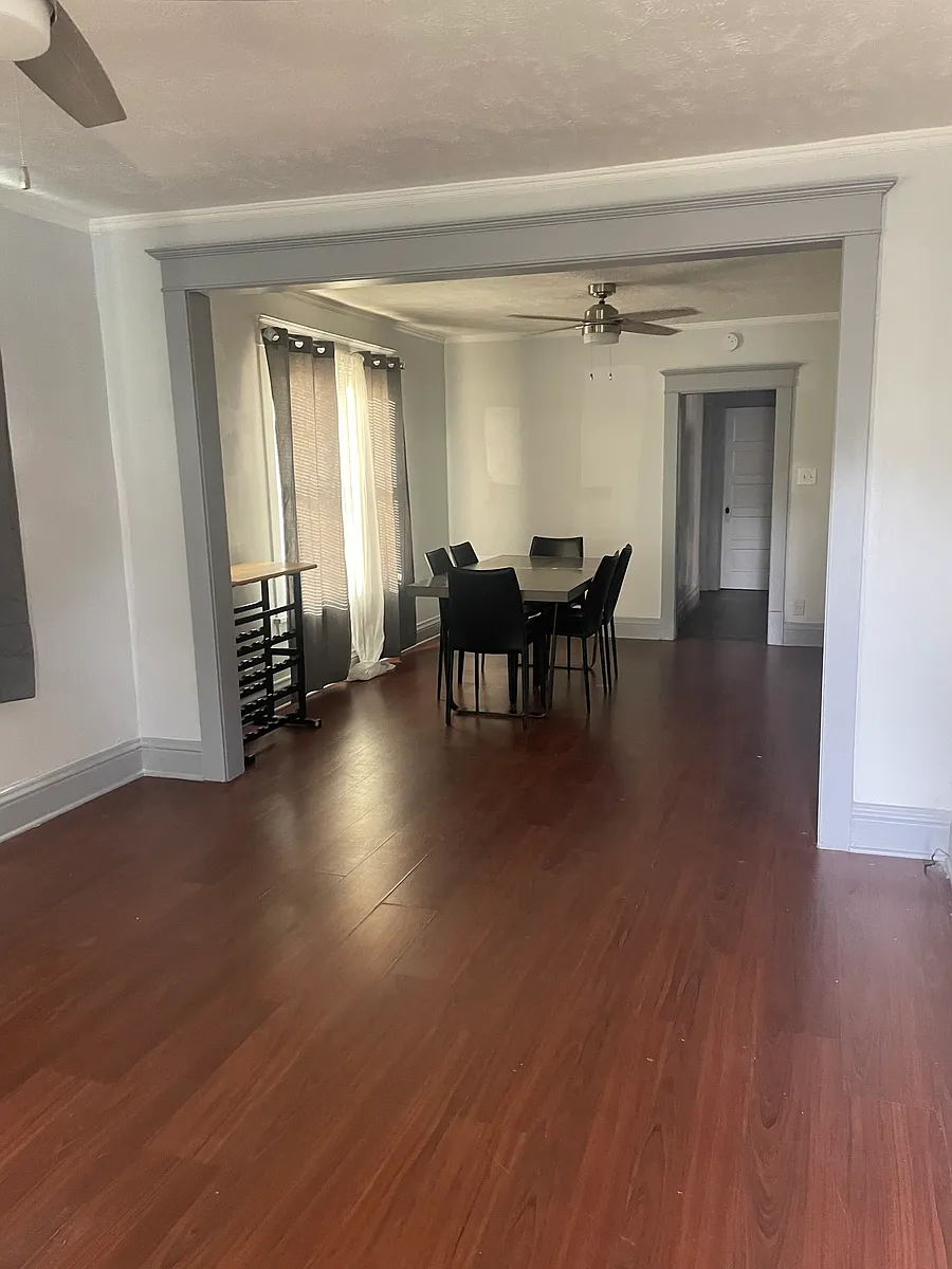 LIVING TOWARD DINING AREA WIDE OPEN - 6532 Bedford Ave